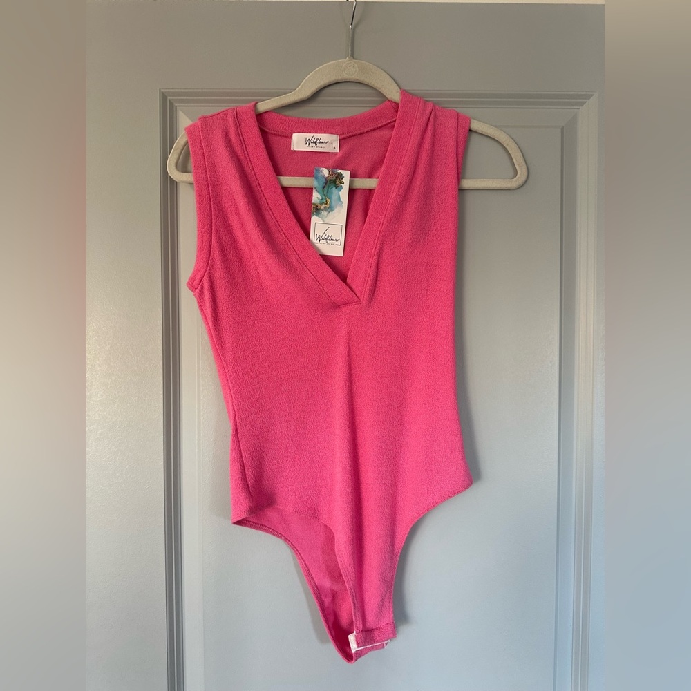 Wildflower Pink V-Neck Top